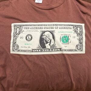 FW17 SUPREME “DOLLAR” TEE